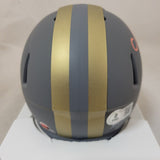 NICK CHUBB SIGNED CLEVELAND BROWNS SLATE SPEED MINI HELMET BECKETT QR