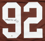 Michael Dean Perry Signed Cleveland Browns Jersey (JSA) 6xPro Bowl Defensive End