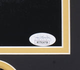 James Harrison Signed Framed 16x20 Pittsburgh Steelers Football Photo JSA