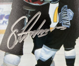 Eric Lindros Signed Philadelphia Flyers 8x10 Fight Photo JSA ITP