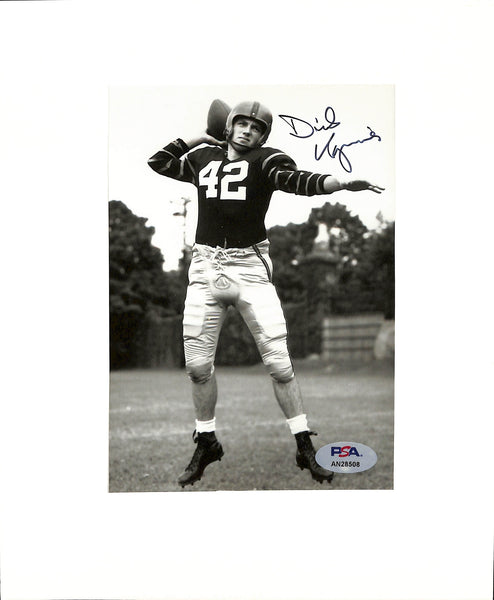 Dick Kazmaier Signed/Auto 4.5x6.5 Photo Princeton 1951 Heisman PSA/DNA 185148
