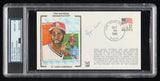 Ozzie Smith Signed 1985 1st Day Cover Envelope (PSA Encpltd) St. Louis Cardinals