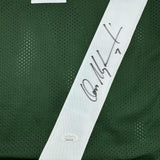 Framed Autographed/Signed Don Majkowski 35x39 Green Bay Green Jersey JSA COA