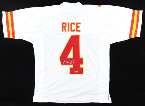 Rashee Rice Signed Kansas City Chiefs Jersey (Player's Ink) 2023 Draft Pick / WR