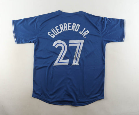 Vladimir Guerrero Jr Signed Blue Jays Jersey (JSA COA) Toronto / 5xAll Star 1B