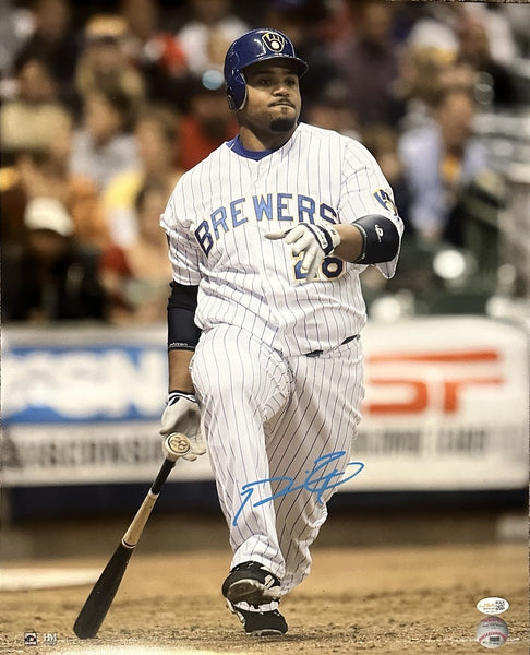 Milwaukee Brewers All Star PRINCE FIELDER Signed 16x20 Photo #4 AUTO - JSA