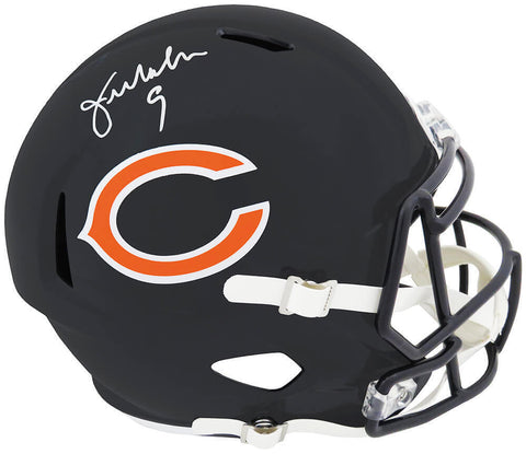 Jim McMahon Signed Chicago Bears Riddell Full Size Speed Replica Helmet (SS COA)