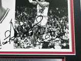 Scottie Pippen Autographed Framed 8x10 Photo Bulls Best Wishes Beckett BR84855