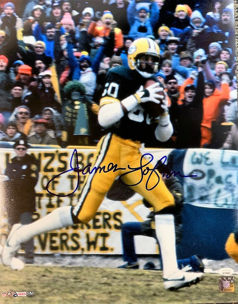 Packers Hall of Famer JAMES LOFTON Signed 16x20 Photo #7 AUTO - JSA