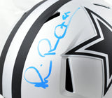 Michael Irvin Autographed Dallas Cowboys F/S Rave Speed Helmet-BeckettW Hologram