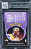 Lakers Magic Johnson Signed 2000 Topps Stars #32 Card Auto 10! BAS Slabbed