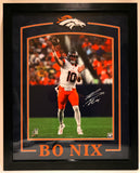 Bo Nix Autographed Framed Photo 31"x25" Beckett COA