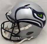 Steve Largent Autographed Seahawks AMP Full Size Speed Helmet (Smudge) MCS Holo