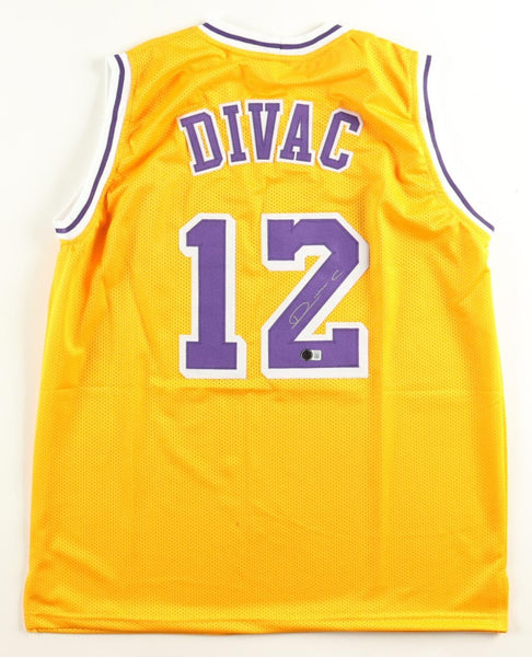 Vlade Divac Signed Los Angeles Lakers Jersey (Beckett) L A's 1989 1st Round Pick