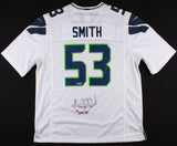 Malcolm Smith Signed Seahawks Custom Jersey Inscribed "SB XLVIII MVP" (Fanatics)