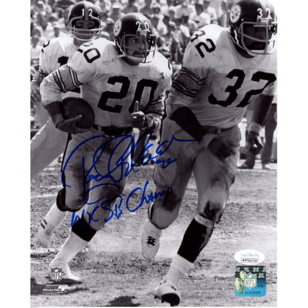 Rocky Bleier Autographed Pittsburgh Steelers 8x10 Photo JSA 53532