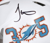 TYREEK HILL Autographed Miami Dolphins '305' Authentic Speed Helmet FANATICS