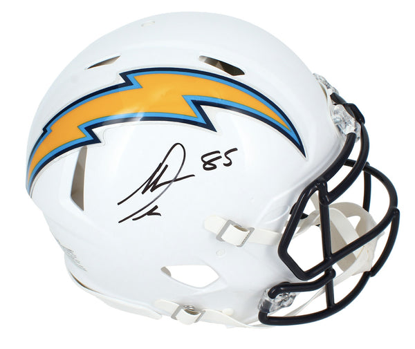 Antonio Gates Autographed Chargers Authentic Throwback Speed Helmet Beckett