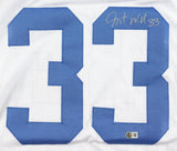 Javonte Williams Signed Dallas Cowboys Jersey (Beckett) Ex North Carolina R B