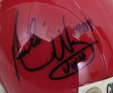 Andre Ware Signed/Inscribed Univ of Houston Mini Football Helmet JSA 213138