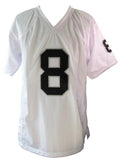 Ray Guy HOF Oakland Raiders Signed/Auto Custom White Jersey Beckett 204083