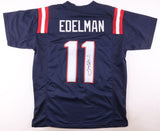 Julian Edelman Signed New England Patriots Jersey (JSA) 3xSuper Bowl Champion/WR