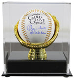 Cardinals Ozzie Smith "13x Gold Glove" Signed GG Logo Oml Baseball w/ Case Fan