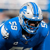 Penei Sewell Signed Detroit Lions Alternate Jersey Beckett 2021 #7 Draft Pick OT