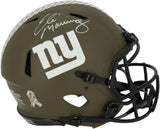 Signed Eli Manning New York Giants Helmet