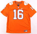 Trevor Lawrence Signed Clemson Tigers Nike Jersey (Fanatics) Jaguars Star Q.B.