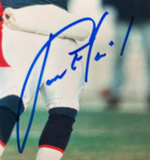 Jason Elam and Tom Dempsey Dual Autographed 8x10 Photo JSA COA