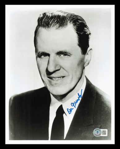 Don Dunphy Autographed Signed 8x10 Photo Announcer Beckett BAS QR #BH29133