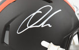 Quinshon Judkins Signed Cleveland Browns Alt Speed Mini Helmet - Beckett W Holo