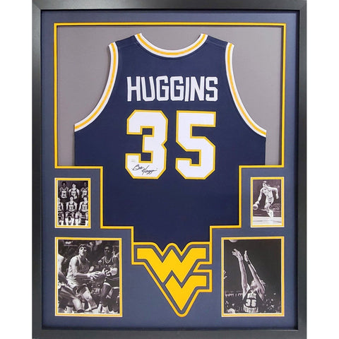 Bob Huggins Autographed Signed Framed West Virginia Jersey JSA