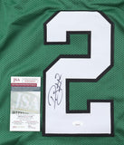 Darius Slay Jr Signed Philadelphia Eagles Signed Kelly Green Jersey (JSA COA) DB