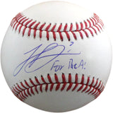Michael Harris Autographed Atlanta Braves OML Baseball For The A Fanatics 54527