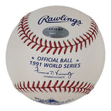 Jack Morris Signed Minnesota Twins 1991 World Series Logo Baseball (Schwartz)