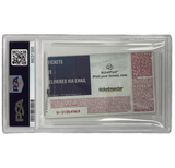 Didier Drogba Signed 2004 Chelsea Debut Ticket Inscribed CFC Debut - PSA 10 Auto