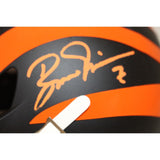 Boomer Esiason Signed Cincinnati Bengals Matte Mini Helmet BAS 43085
