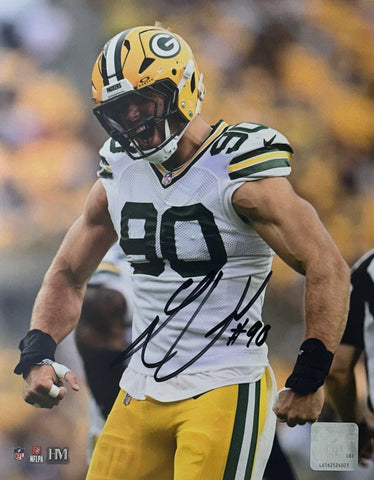 Green Bay Packers Defensive End LUKAS VAN NESS Signed 8x10 Photo #5 AUTO