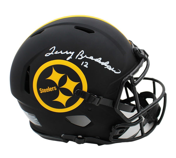 Terry Bradshaw Signed Pittsburgh Steelers Speed Authentic Eclipse NFL Helmet