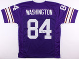 Gene Washington Signed Vikings Jersey (JSA COA) Minnesota's 2xPro Bowl Receiver