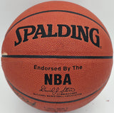 John Havlicek Autographed NBA Leather Basketball Celtics (Damaged) UDA AAK24590