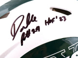 Darrelle Revis Signed Jets F/S 98-18 Speed Authentic Helmet w/HOF-Beckett W Holo