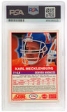 Karl Mecklenburg Signed Broncos 1989 Score Football Trading Card #174 -(PSA/DNA)