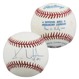 Indians Kenny Lofton Authentic Signed Gene Budig OAL Baseball BAS #BU64219