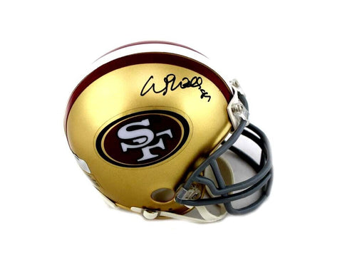 Wesley Walls Signed San Francisco 49ers Mini Helmet