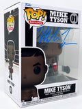 Mike Tyson Signed Funko Pop! Figure #01 Blue Ink BAS Beckett