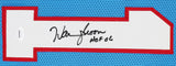 Warren Moon "HOF 06" Authentic Signed Light Blue Pro Style Jersey JSA Witnessed