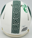 ANDRE RISON AUTOGRAPHED MICHIGAN STATE SATIN WHITE MINI HELMET HOF JSA 232857